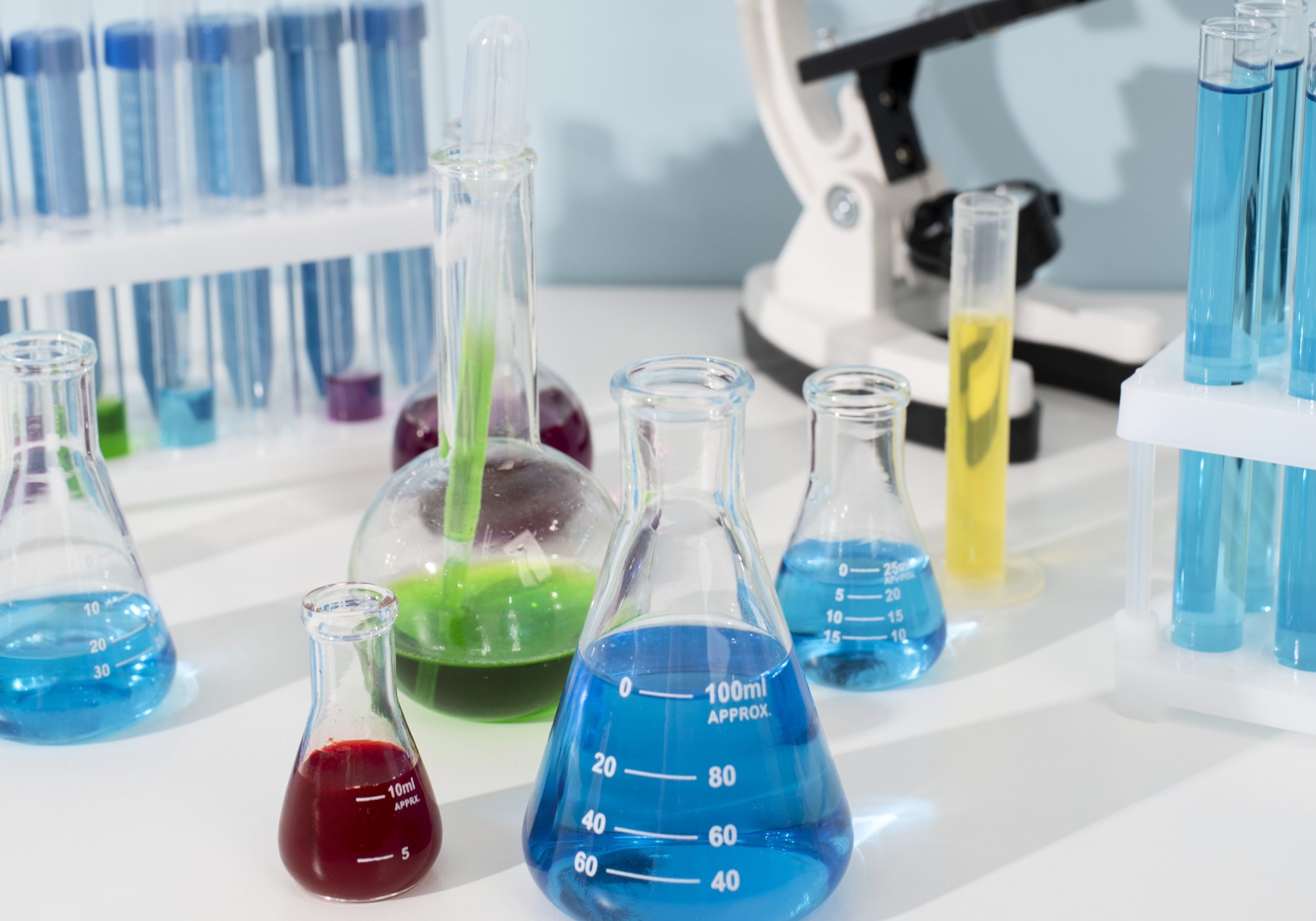 view-laboratory-test-tube-samples